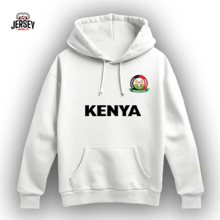 Harambee Stars 2025/26 White Hoodie