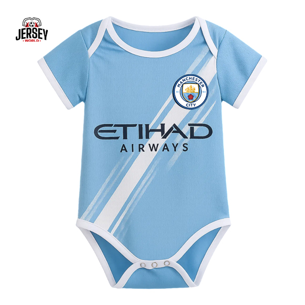 Manchester City Home Baby Romper