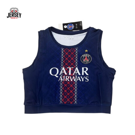PSG 2025/26 Home Crop Top Jersey PSG 2025/26 Home Crop Top Jersey