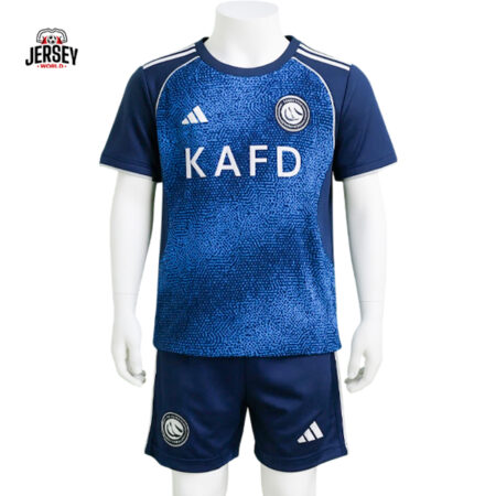 Al-Nassr FC 2025/26 away kids Kit