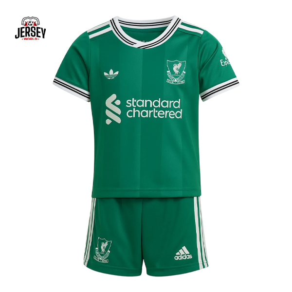 Liverpool 2025/26 Third Kids Kit