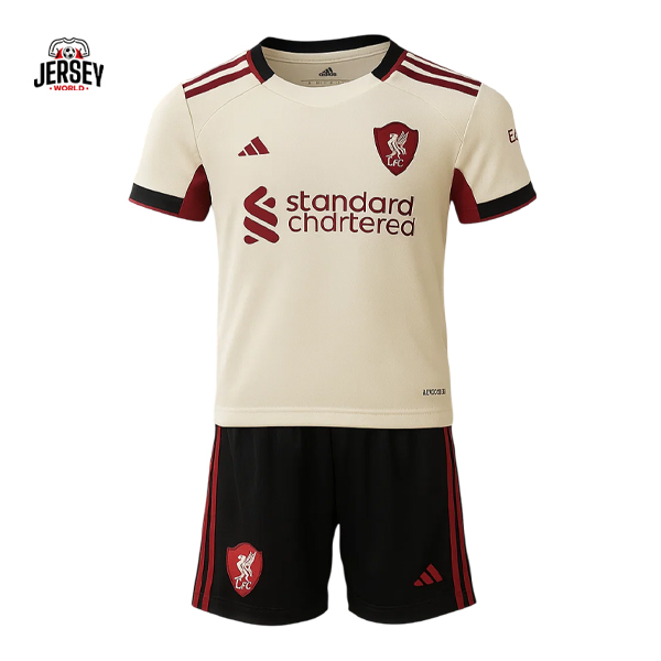 Liverpool 2025/2026 Away Kids Kit
