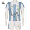 Argentina 2025 Messi tribute kids kit