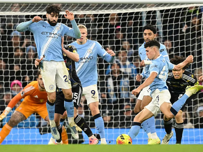 Man city vs leeds