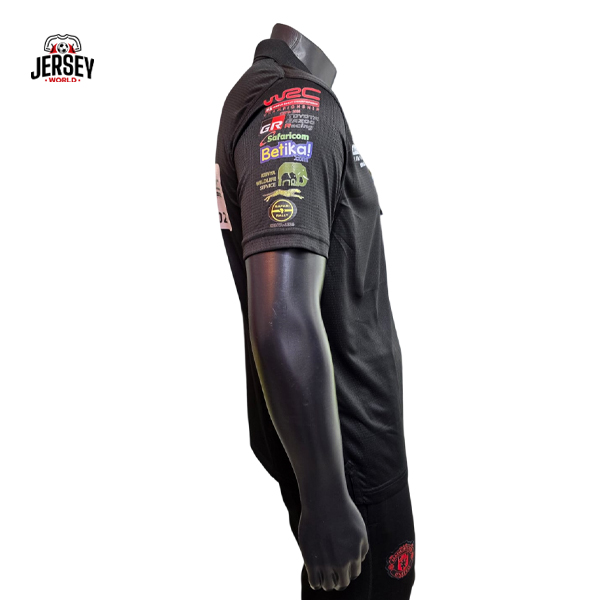 WRC Safari Rally 2026 Polo Shirt - Black