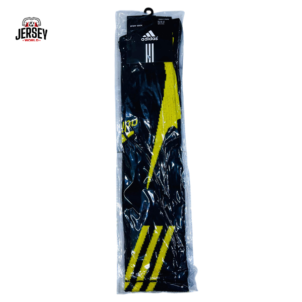 Adidas Black & Yellow Football Socks