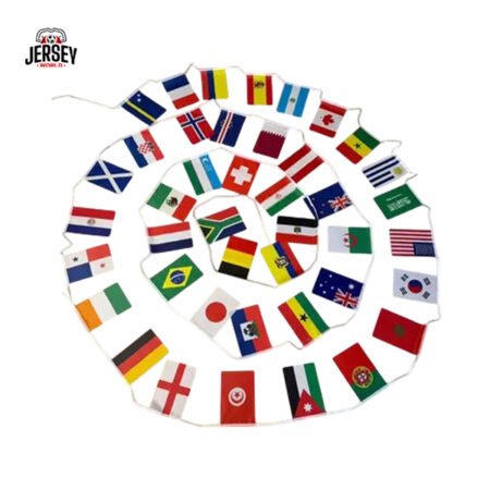 World Cup Nations Bunting Banner