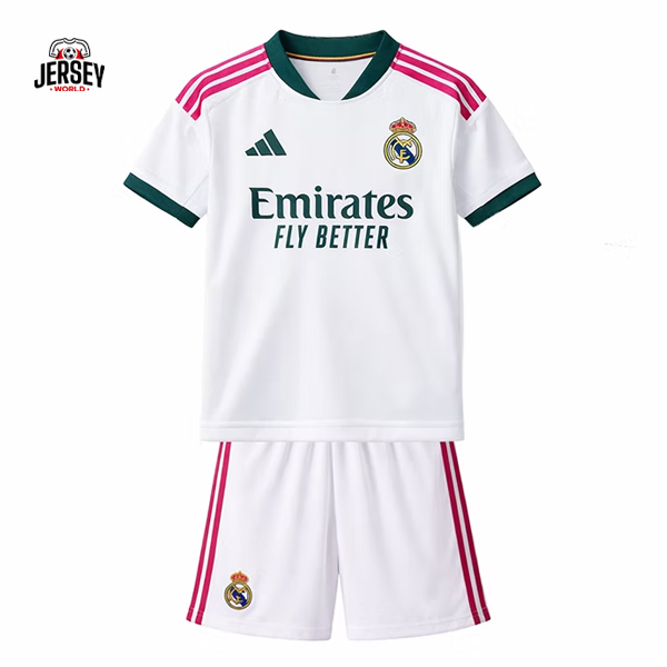 Real Madrid 2026/27 Home Kids' Kit