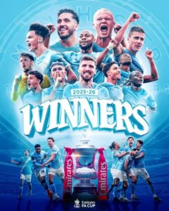 Manchester City FA cup Winners