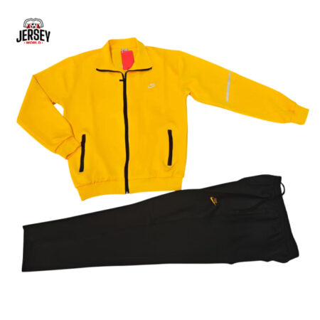 Black and Yellow Nike Tracksuit