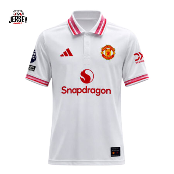Manchester United 2026/27 White Polo Jersey – Special Edition