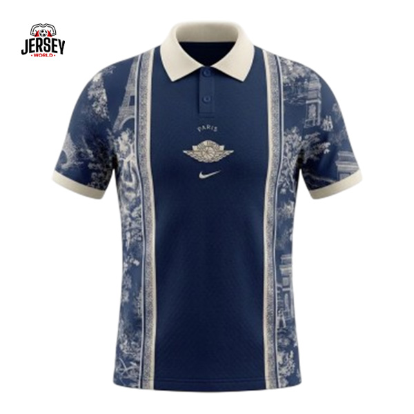 PSG x Dior x Nike x Jordan 2026 Polo Jersey