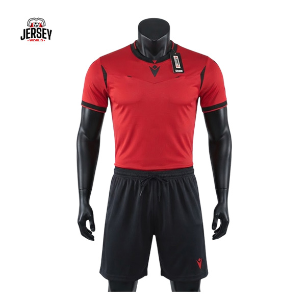 Red macron referee kit