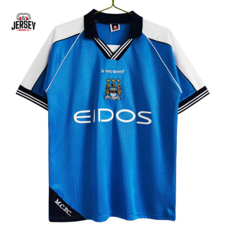 Manchester City 1999/2001 Home Jersey Manchester City 1999/2001 Home Jersey