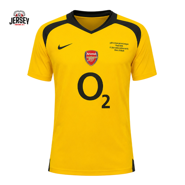 Arsenal 2006 Champions League Jersey Arsenal 2006 Champions League Jersey