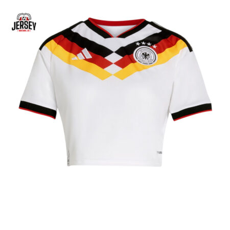 Germany 2026 Home Crop Top Germany 2026 Home Crop Top