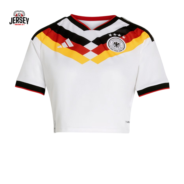Germany 2026 Home Crop Top Germany 2026 Home Crop Top